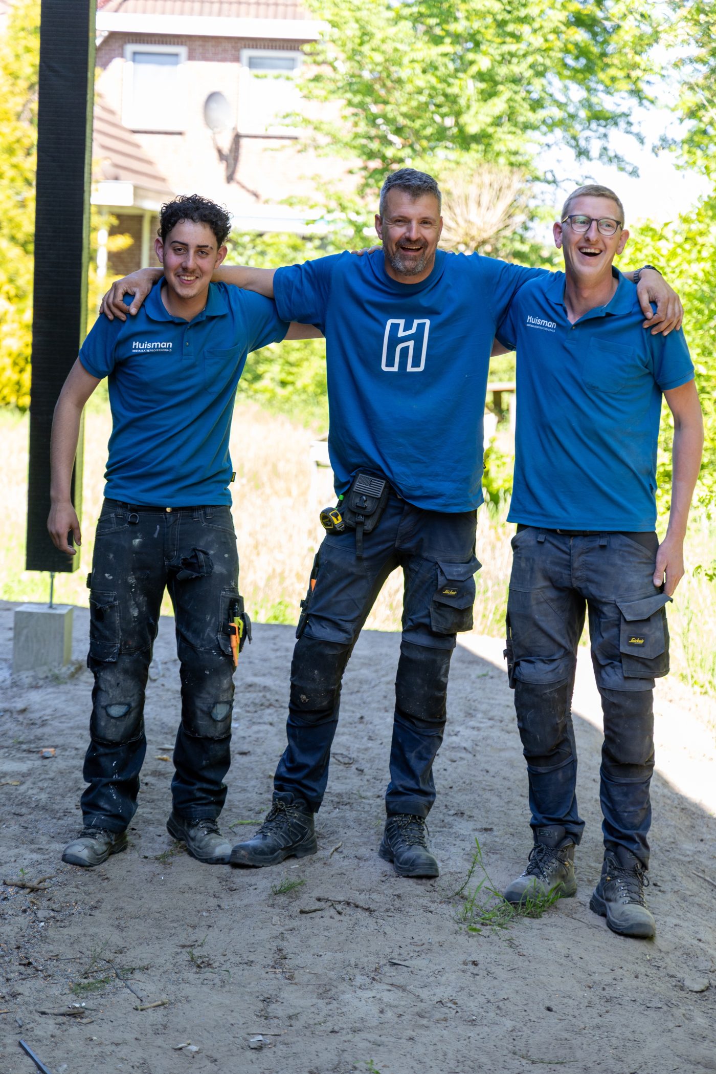 Collega's bij Huisman